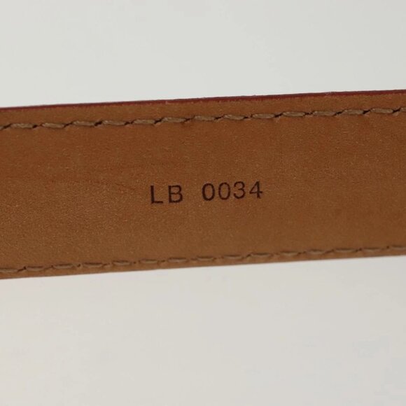 LOUIS VUITTON Monogram Multicolor Ceinture Belt White LV Auth 140518 - Picture 8 of 11